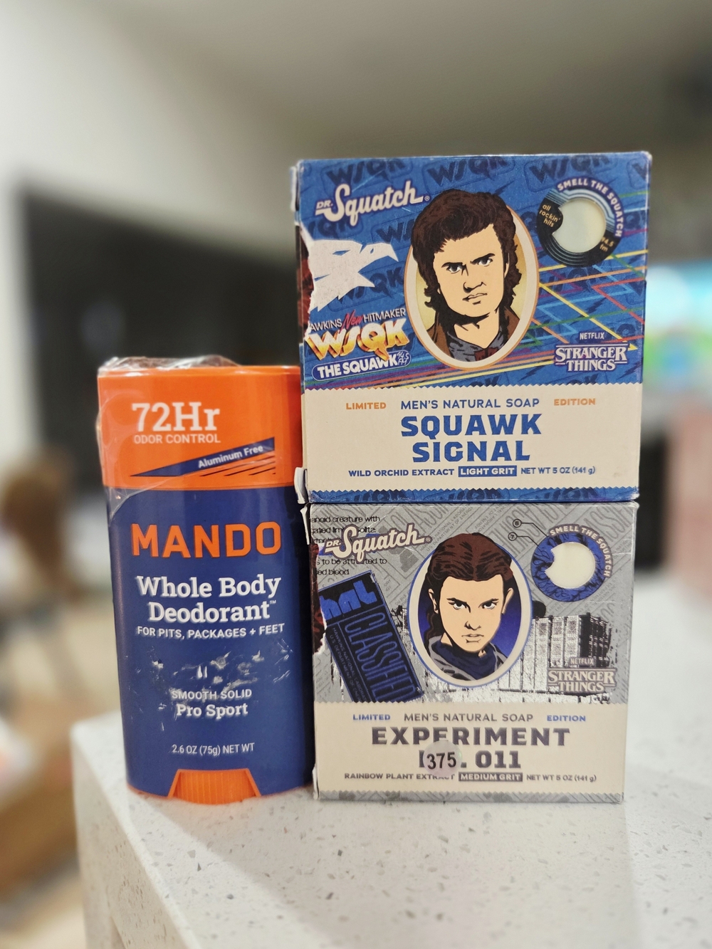 Dr. Squatch Soap X2.~~MANDO .Whole Body Deodorant Pro Sport -